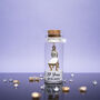 Personalised 17th Furniture Anniversary Mini Bottle Keepsake Gift, thumbnail 3 of 4