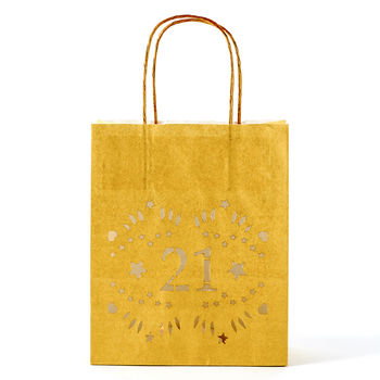 21st Birthday, Party Decoration Lantern Bag, 4 of 5