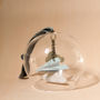 'Come Fly With Me' Papercut Glass Dome, thumbnail 2 of 4