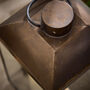 Vintage Style Brass Effect Lantern, thumbnail 2 of 3