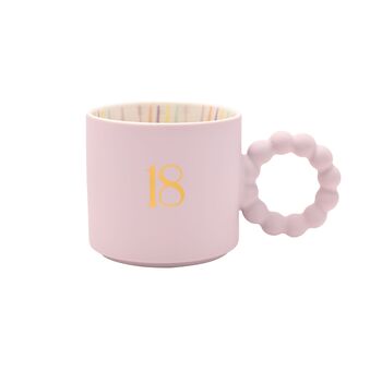 Milestone Birthday Keepsake Pastel Mug, 2 of 8