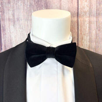 Plush Velvet Bow Tie, 9 of 10