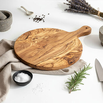 Olive Wood Pizza And Charcuterie Board, 4 of 6