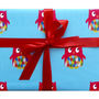 Owl Repeat Print Wrapping Paper, thumbnail 1 of 2