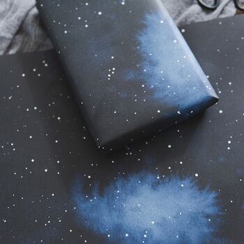 Watercolour Celestial And Mystical Wrapping Paper Set, 3 of 5