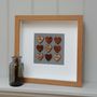 Personalised Leather Anniversary Oak Heart, thumbnail 3 of 3