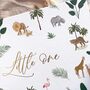 Baby Memory Book Jungle With Gold Foil, thumbnail 4 of 12