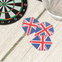 Darts Legend Whiskey Glass With Flights And Coaster Gift Set, thumbnail 5 of 7