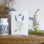Ladybird And Muscari Any Occasion Greetings Card, thumbnail 1 of 5