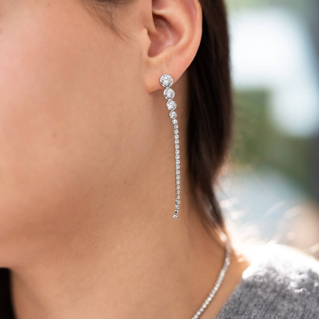 Sparkle Drop Earrings, 1 of 3