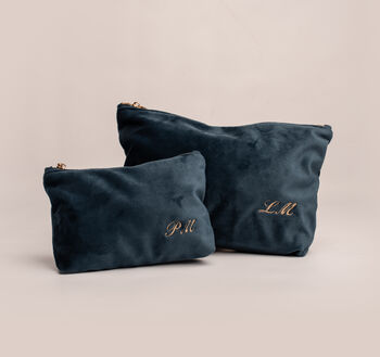 Personalised Velvet Accessory Bag, 3 of 7