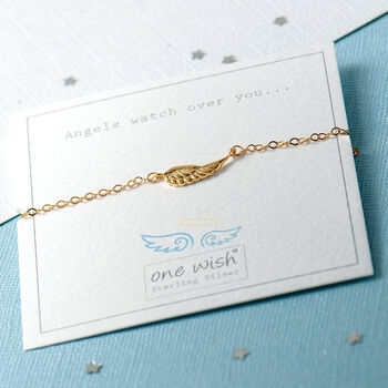 Angel Wing Sterling Silver Bracelet, 6 of 12
