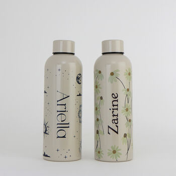 Personalised Water Bottle Reusable Stainless Steel, 2 of 4