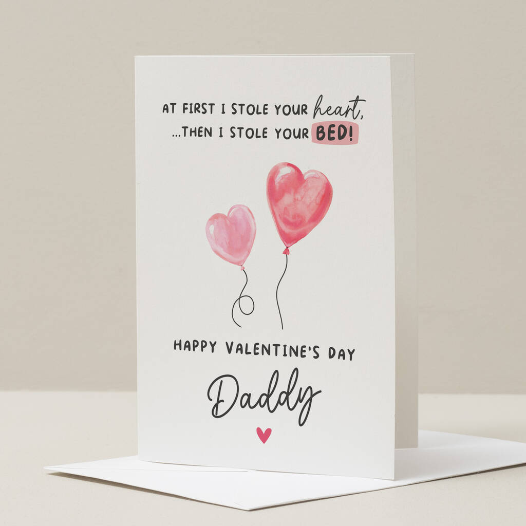 Daddy Valentine's Card By Paper Scene