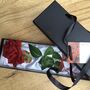 Valentines Flower Gift Artificial Silk Boxed Red Rose, thumbnail 6 of 9