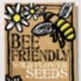 Butterfly And Bee Friendly Seeds Gift Duo Pack, thumbnail 2 of 5