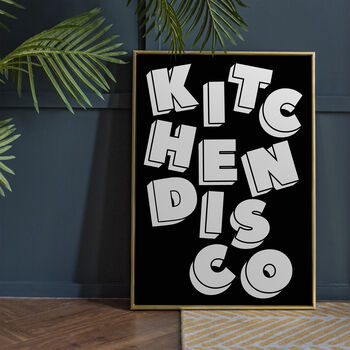 Kitchen Disco Print, 2 of 11