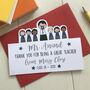 Personalised Male Teacher Card, thumbnail 1 of 4