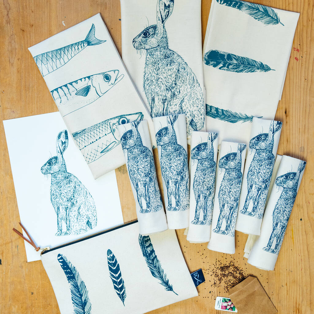 Blue Hare Gift Set, 1 of 7