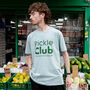 Pickle Club Unisex Slogan T Shirt In Green, thumbnail 4 of 6