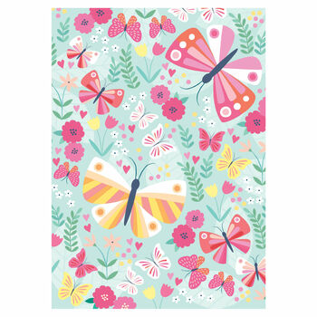 Personalised Butterfly Pattern Thank You Cards, 3 of 4