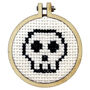 Alas, Poor Yorick! Mini Matchbox Cross Stitch Kit, thumbnail 2 of 4