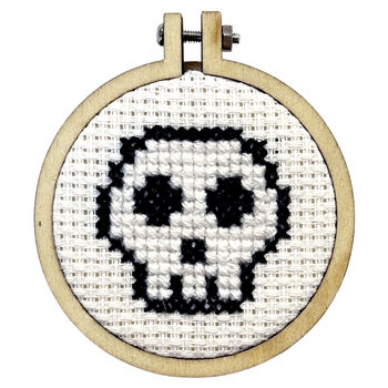 Alas, Poor Yorick! Mini Matchbox Cross Stitch Kit, 2 of 4