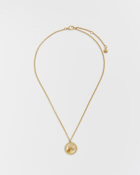 Gold Lioness Spirit Guide Pendant Necklace, 5 of 8