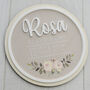 New Baby Arrival Announcement Sign Plaque, thumbnail 2 of 2