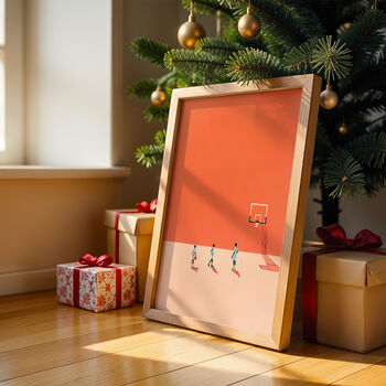 Minimalist Basketball Poster, Unframed, 10 of 10