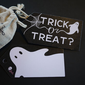 Trick Or Treat? Gift Bag + Tag, 3 of 5