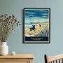 Two Labradors Limited Edition Beach Fun Gift Print, thumbnail 3 of 11