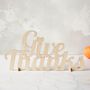 Give Thanks Wooden Sign, thumbnail 1 of 2