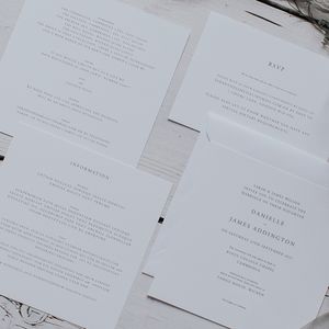 wedding place cards