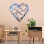 Modern Love Heart Metal Wall Art Home Decoration, thumbnail 6 of 11