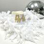 Bride To Be Feather Boa Cowboy Hat, thumbnail 6 of 7