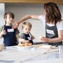 'The Surname Kitchen' Parent And Child Matching Aprons, thumbnail 3 of 6