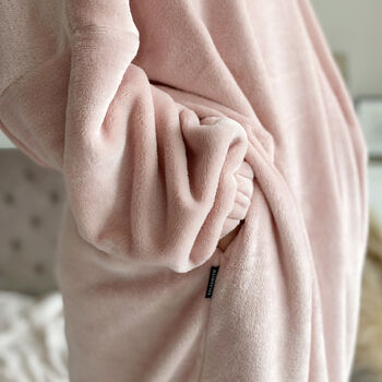 Personalised A Hug For Blanket Hoodie, 2 of 4