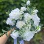 The Charlotte, White Rose And Sage Green Bridal Bouquet, thumbnail 12 of 12