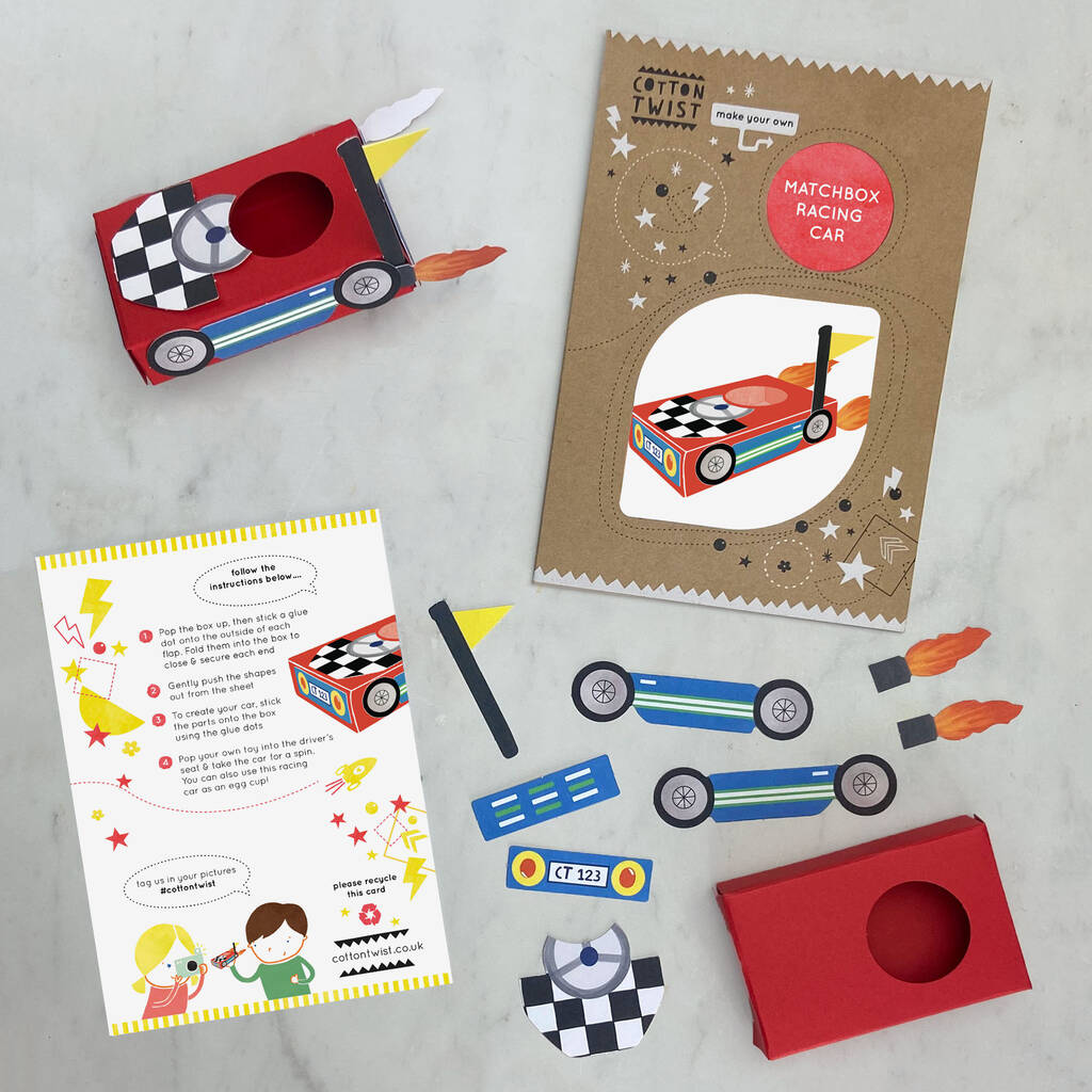 Make Your Own Matchbox Racing Car Kit, 1 of 8