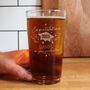 Graduation Gifts Congrats Beer Glass Personalised, thumbnail 3 of 5