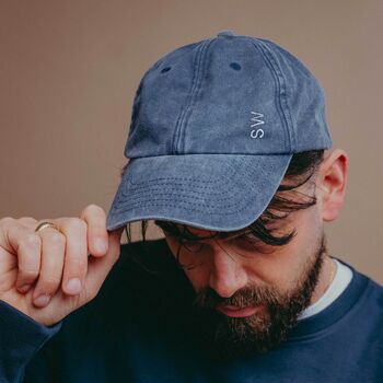Personalised Classic Initials Cap, 2 of 6