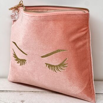 Lashes Velvet Make Up Bag Bag, 3 of 8