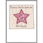 Personalised Girls Initial Star Card For Any Occasion, thumbnail 12 of 12