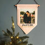 First Engaged Christmas Photo Decoration Banner, thumbnail 2 of 6