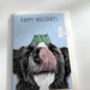 Snowy Pooch Dog Christmas Card, thumbnail 1 of 6