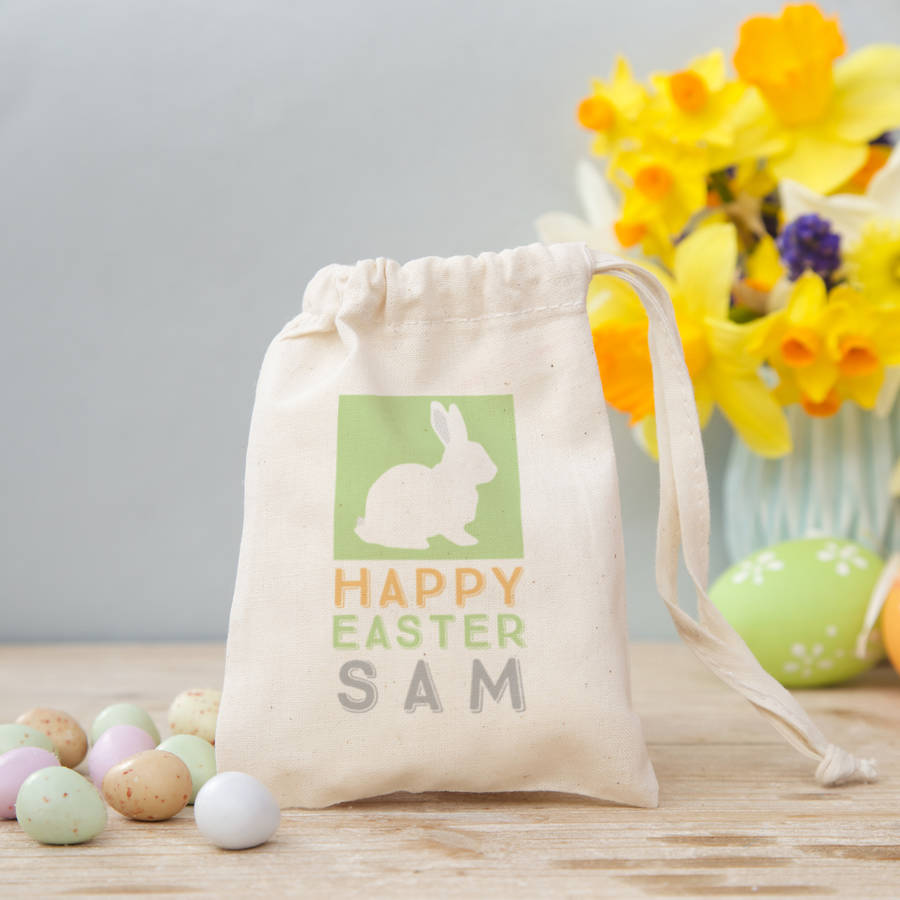 Easter Bunny Bag With Sweets Or Chocolate Eggs By So Close