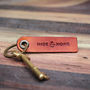 Personalised Leather Key Fob, thumbnail 4 of 4
