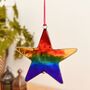 Tiny Star Sun Catcher Rainbow Resin Window Decor, thumbnail 1 of 5