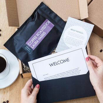 Personalised Monthly Coffee Subscription Gift, 2 of 10